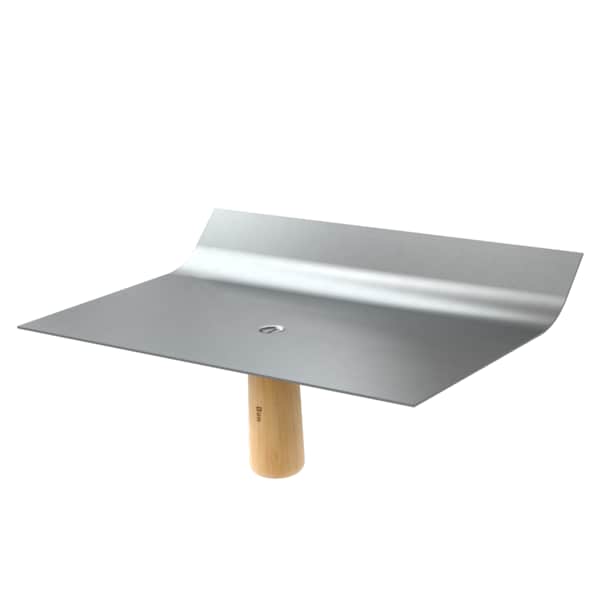 Bon Tool Bon 13-401 Curved Top Hawk Stainless Steel Wood Handle 13-401 - main